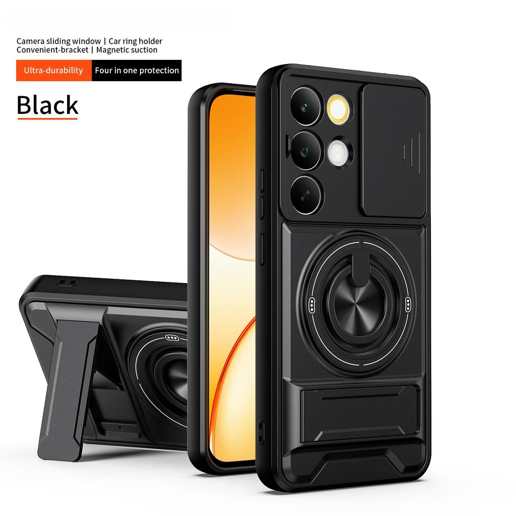 Magnetic Kickstand Shockproof Armor Phone Case for Realme 16 15 14 Pro C71 C51 C53 C55 C61 C63 C61 C71 C85 C67 Protection Cover