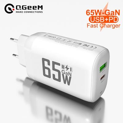 65W GaN USB Type C Oplader Snelle Oplader PD 45W QC3.0 USB C Type C Snelle Oplader Voor Macbook Laptop IPAD Tablet iPhone 15 Samsung