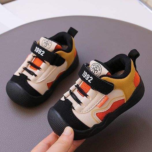 Boys baby toddler shoes 2025 autumn new baby shoes men's treasure shoes non-slip breathable women's treasure functional shoes classmates