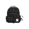 Autumn And Winter Multifunctional Large Capacity Zipper Closure Fabric Backpack Unisex Backpack Black GCA41113-BK