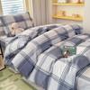 2026 Pure Cotton Student Three-Piece Dorm Set: Bunk Bed Sheet & Duvet Cover
