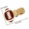 Sports Equipment Series Pen Clip Metal Journal Clip Paper Fix Clips  Stationery Accessories