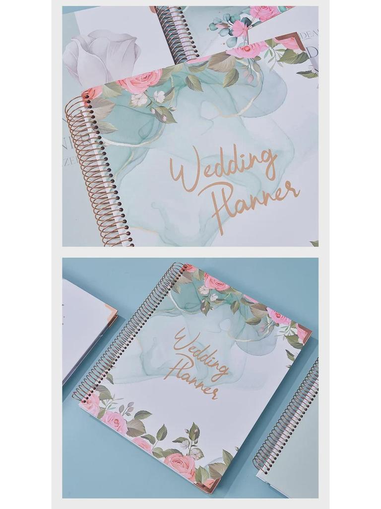 Cross-Border Wedding Planner: High-Value Coil Notebook for Planning