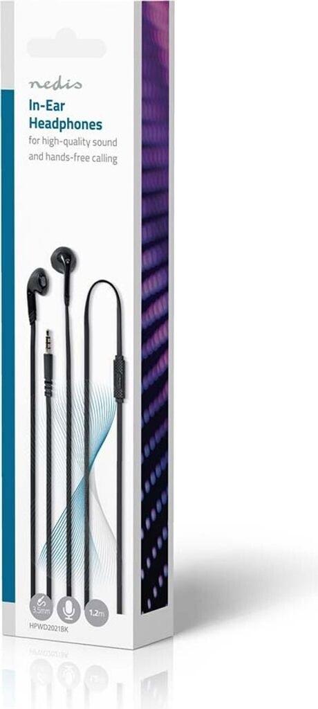 Наушники Nedis HPWD2021 HPWD2021BK черный