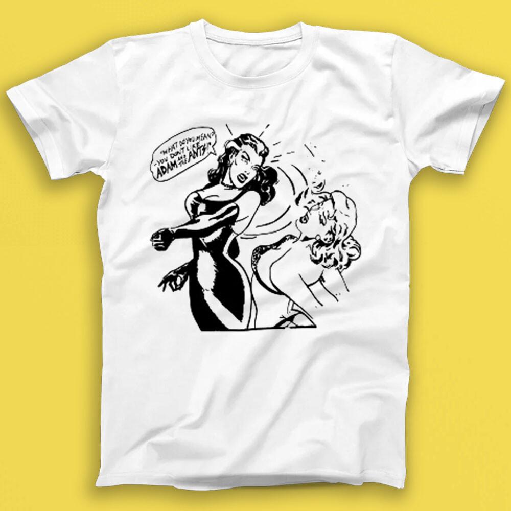 

Adam And The Ants Punch Fighting Girls Pop Rock Music Gift T Shirt 2048 2XL