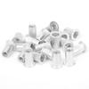 50pcs Durable Blind Rivet Nuts Knurled Design Rivet Nut Inserts  For Automotive Repair
