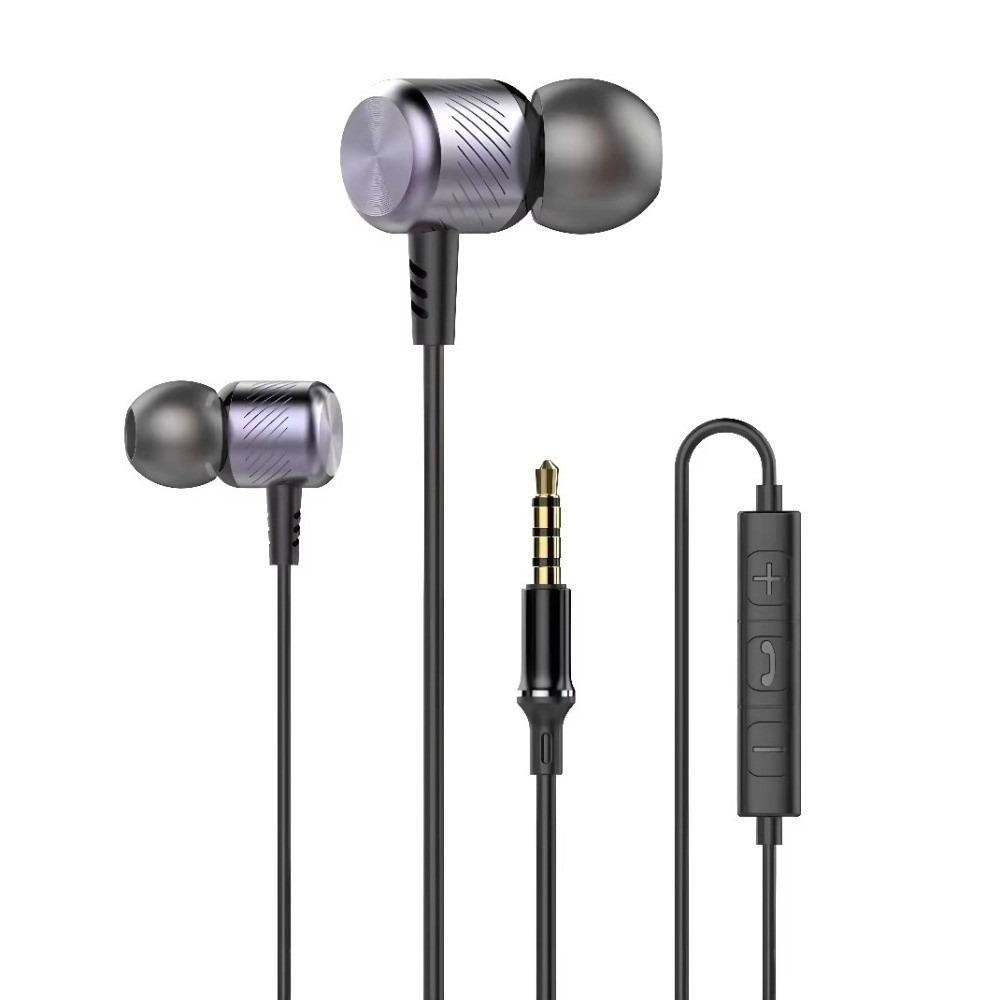 Stereo Sound In-Ear Earphones Noise Reduction Wired Earbuds Surround Sound Music Headset  Daily Use