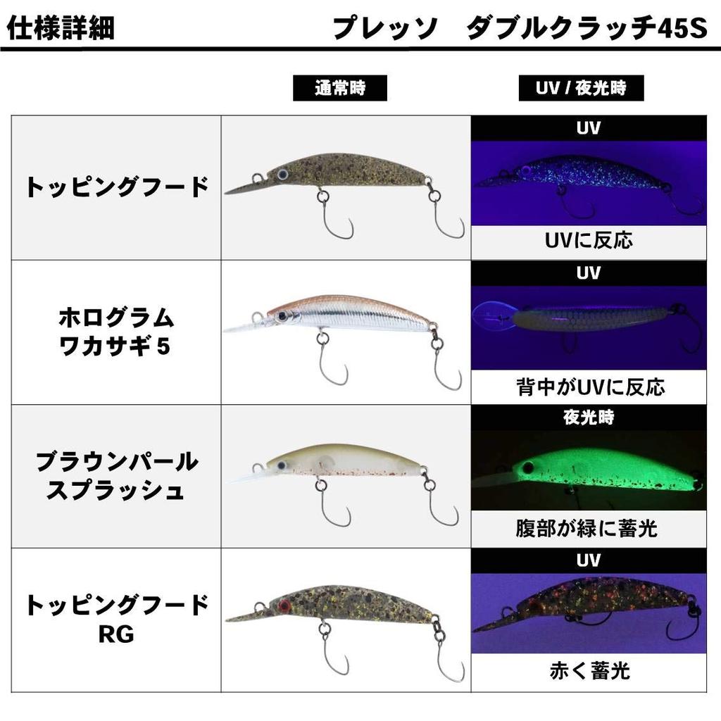 Daiwa Area Trout Presso Double Clutch 45S tuned by HMKL Sakura All Brown Lure