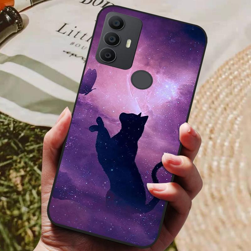 For TCL 30 SE Case 305 TPU Silicone Soft Fashion Phone Cover for TCL 30SE 306 305 Case 6165A Bumper Funda for TCL30SE 6.52 Inch