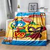 Cute cartoon Super Zings blankets picnic blanket Warm Flannel blankets Soft and comfortable blanket bed linings Birthday Gift