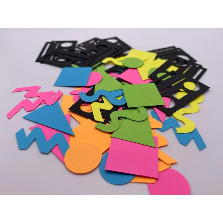 100PCS 90s Bachelorette Table Confetti & Decor - Bach To The 90s - 30th Birthday