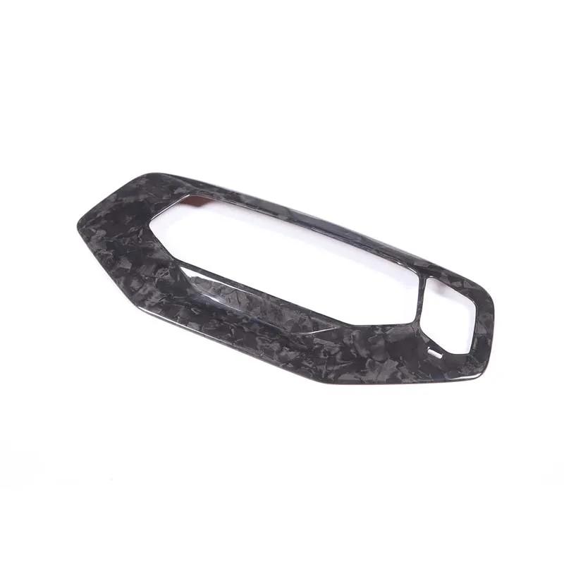 Real Carbon Fiber Car Front Reading Light Panel Frame Cover for BMW 8 Series G14 G15 2019 2020 2021 2022 2023 Interior Accessory