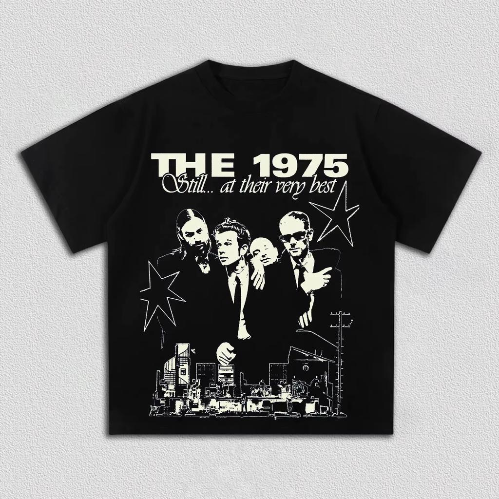 The 1975 Band Graphic 2026 Merch T Shirt Cotton Unisex UnisexS Unisexs ONeck TShirts Summer Y2k Vintage Tour Fans Casual Tee