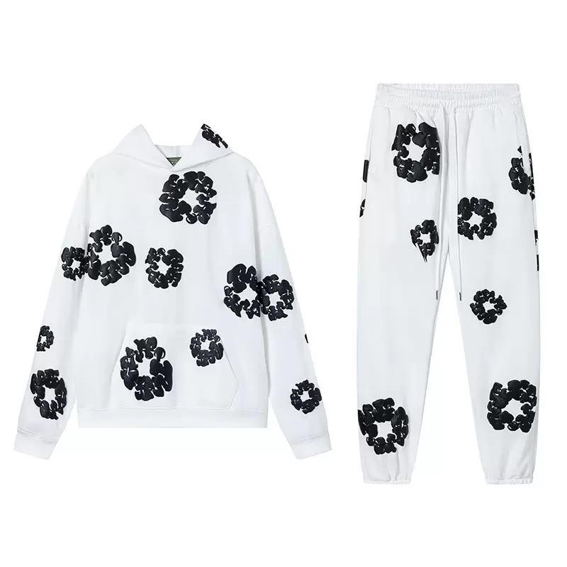 

GLYDE New Fashionable Foam Cotton Printed Hoodie, European and American High Quality Men s Sports Suit XL
