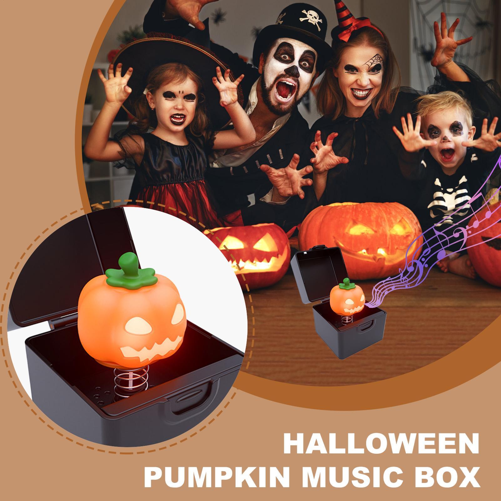 Music Box Halloween Music Box Halloween Musical Case Holiday Decoration for Adults Collectors Display Kids Friends Commercial CN