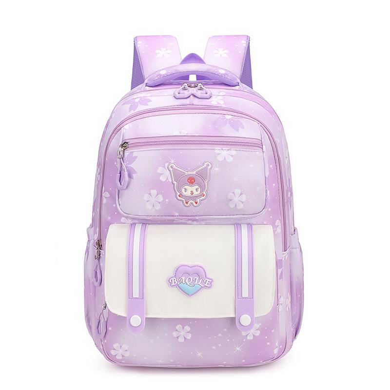Children's School Bag New Large-capacity Student Bag Girl Burden Reduction Spine Backpack