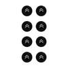 Car Trunk Sound Insulation Pad Car Door Shock Absorbing Pad For Citroen C1 C2 C4 C5 C3 C4L C8 Berlingo Xsara Picasso Accessories ajx256