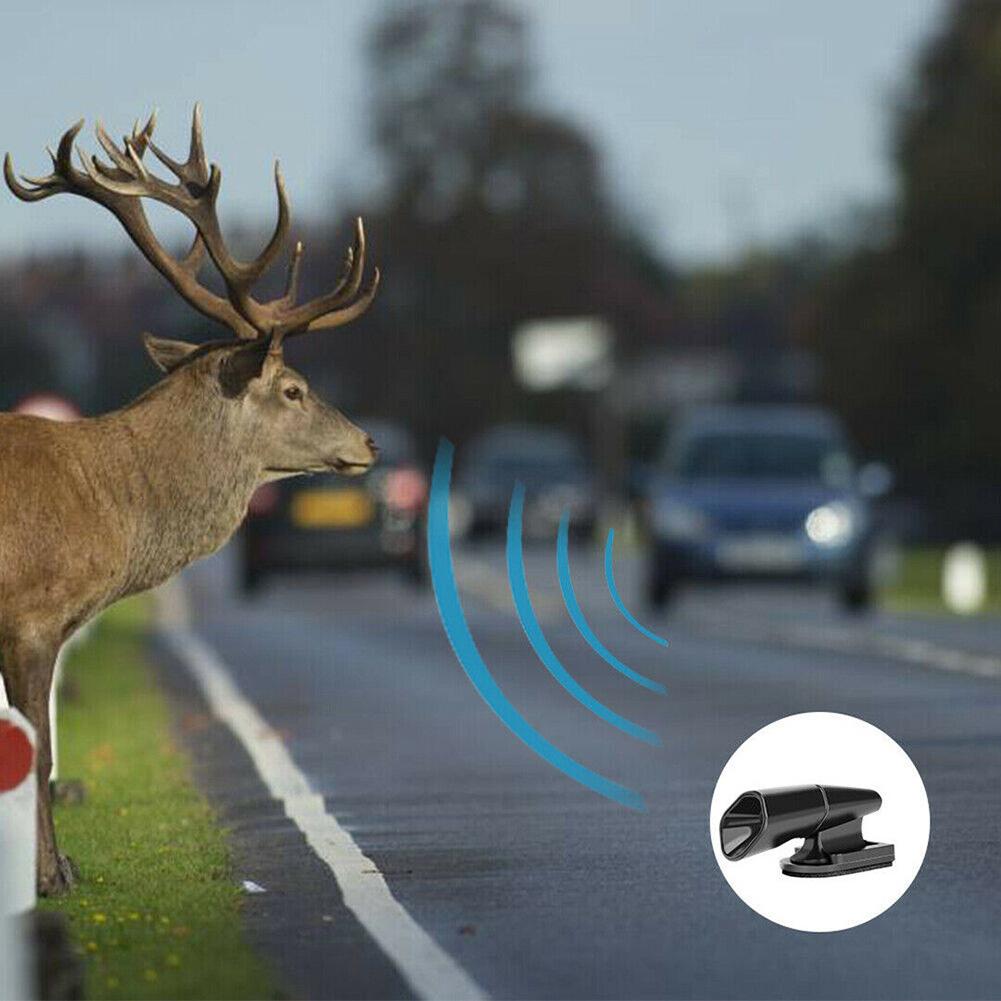 8pcs Ultrasonic Car Deer Whistle Animal Repeller Mini Car Safety Deer Whistle Weather-Resistant Animal Alerts Universal