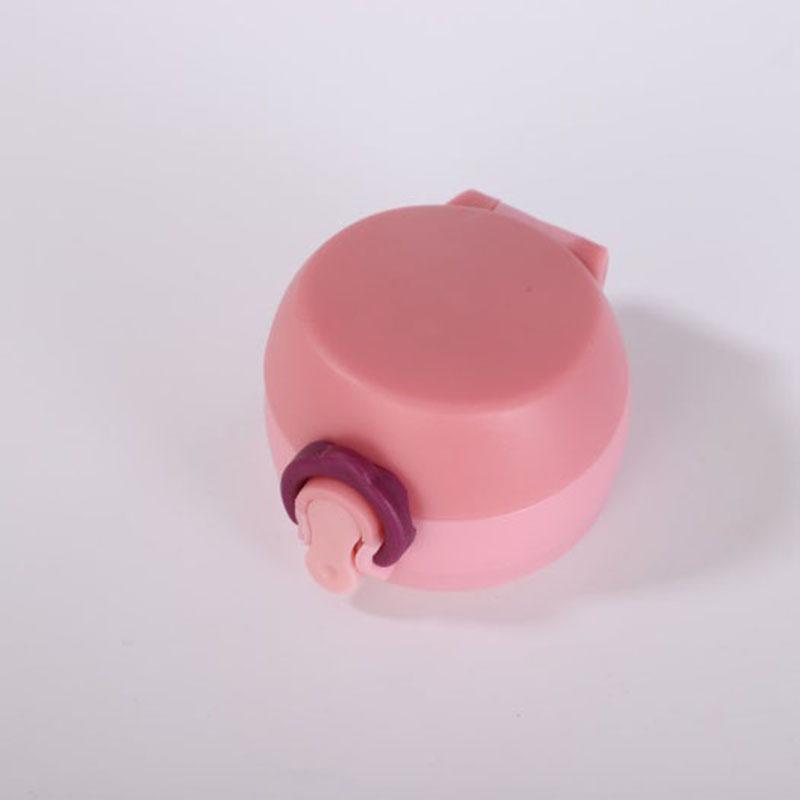 380-500ml einfarbiger 304 Edelstahl doppelwandiger Becher mit Deckel, Studentenwerbebecher, Geschenkwasserbecher, Isolierbecher