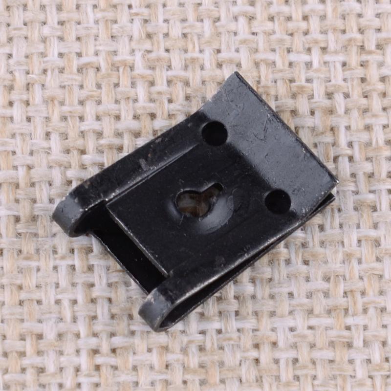 15 Sets U-type Clips with Screws For Car Bumper Fender Trim Panel Fasteners