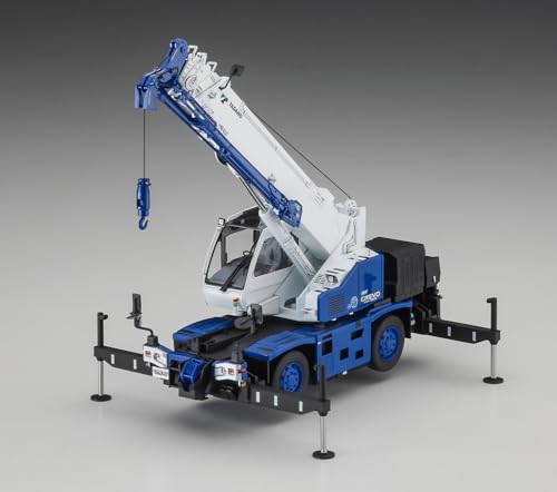 Hasegawa 1/35 Scale Tadano Rough Terrain Crane GR-130NL/N Crevo Mini G4 H-type Outrigger Plastic Model Kit 66110 (Car)