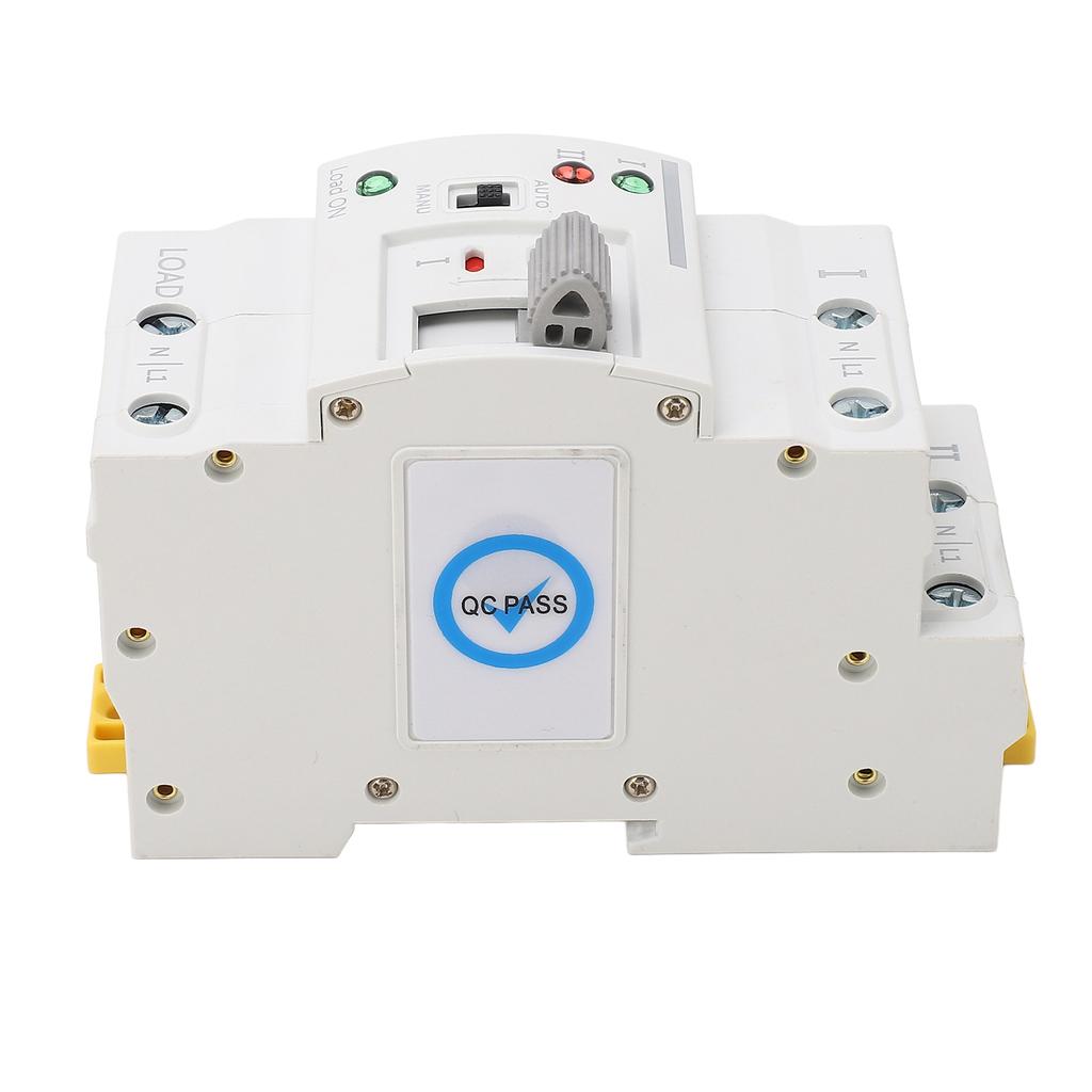 Dual Power Automatic Transfer Tool 2P 63A Generator Circuit Fast Changeover Controller Millisecond Ing