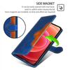 For Oppo Reno14 F 5G Case Leather Wallet Phone Cover with Straw Hat Magnetic Clasp