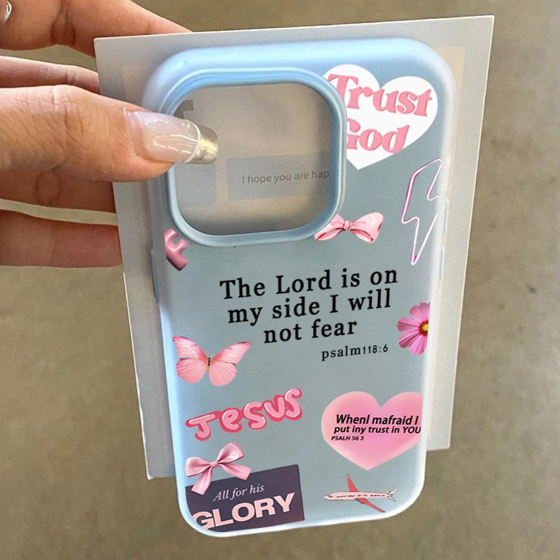 God Bless You Pattern Phone Case For Xiaomi Redmi Note 14 Pro Plus 5G 13 12S 12 11 10  Redmi 14C 13C Shockproof Matte Capa Cover