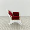 Portable Resin Accessories Showcase Decorative Stand Sofa Shape for Jewelry Display and Collectible Figurine Arrangement
