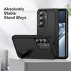 Funda de Tres Capas para Samsung Galaxy S26 Ultra S25 FE S23 S22 S24 Plus S 26 25 A17 A56 A36 A16 5G Protección Bolsa Pesada para Teléfono