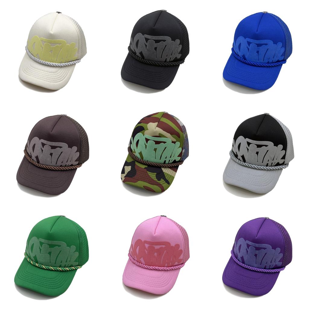 American Streetwear Letter Embroidered Baseball Cap With Adjustable Fit For Summer Casual Wear