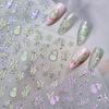 Tomoni Ice Transparent Light Luxury Nail Stickers - Purple Jade Gourd Design