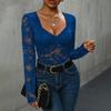 Tuta Sexy Monocolore a Manica Lunga da Donna Primavera Autunno Abbigliamento Casual da Donna Vendita all'Ingrosso
