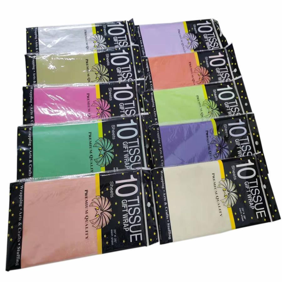 14-Gram Tissue Paper for Children's Crafts and Gift Wrapping