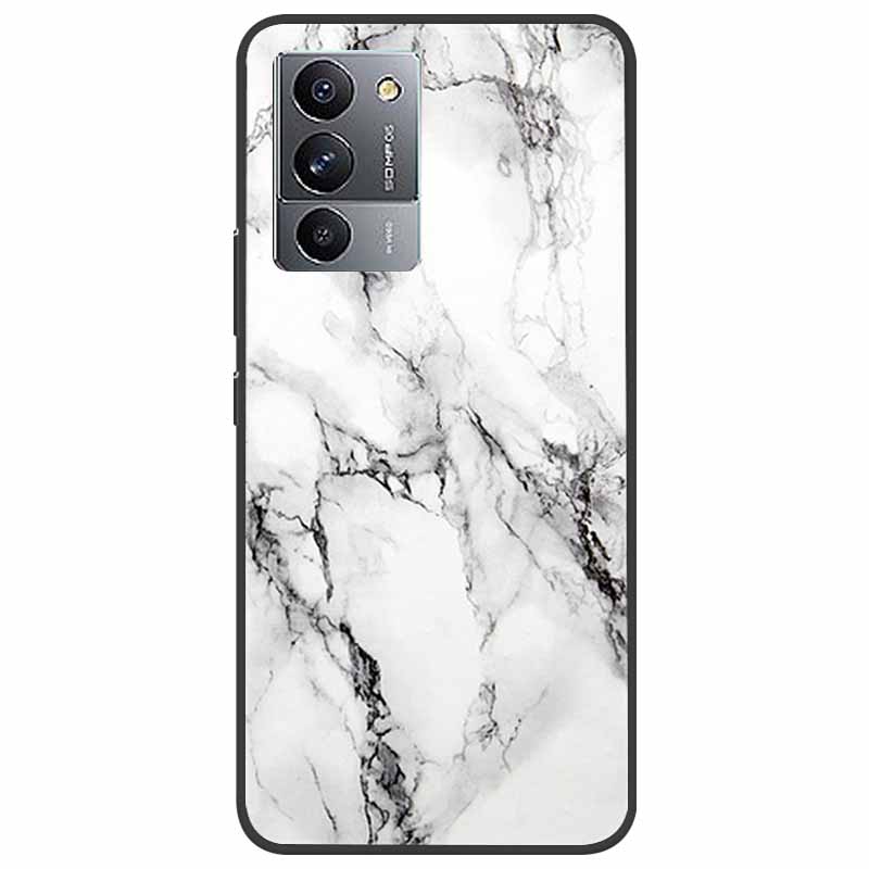 For Lenovo Legion Y70 Case Marble Soft Silicone Phone Cover for Lenovo Legion Y70 Back Cover Y 70 5G 6.67" Coque Fundas