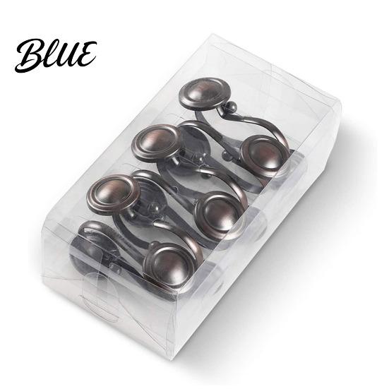Strong Shower Curtain Installation Decorative Resistant High-quality Rustproof Corrosion Hooks 12Pcs Rings Simple Metal Durable