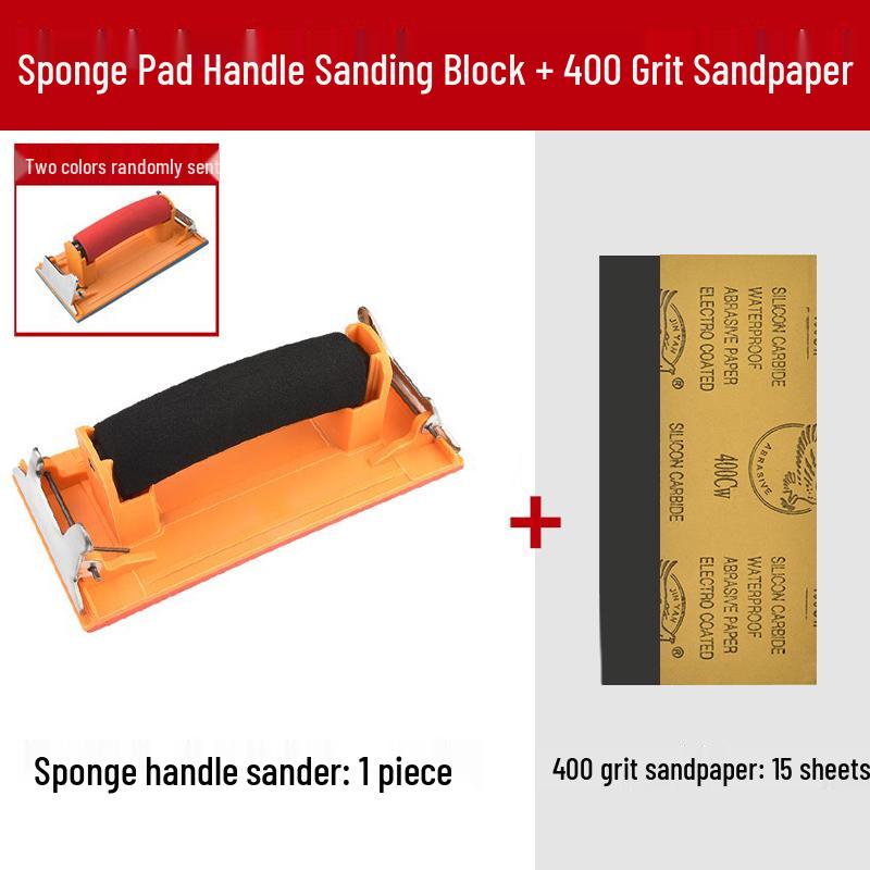 Handmade Sandpaper Holder Wall Sanding Block Clip Tool