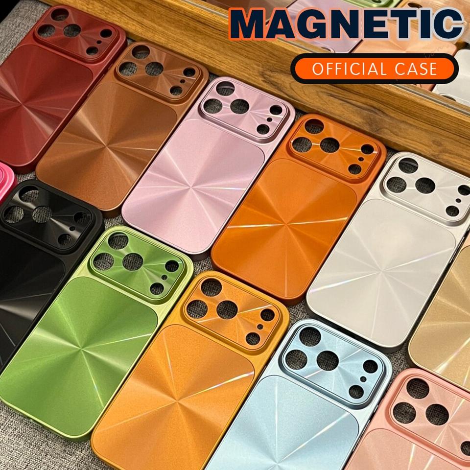 CD Matte Phone Case For iPhone 17 Air 13 11 12 14 15 16 Pro Max Plus 16Pro 17Pro Max Official Colorful Aurora Protector Cover