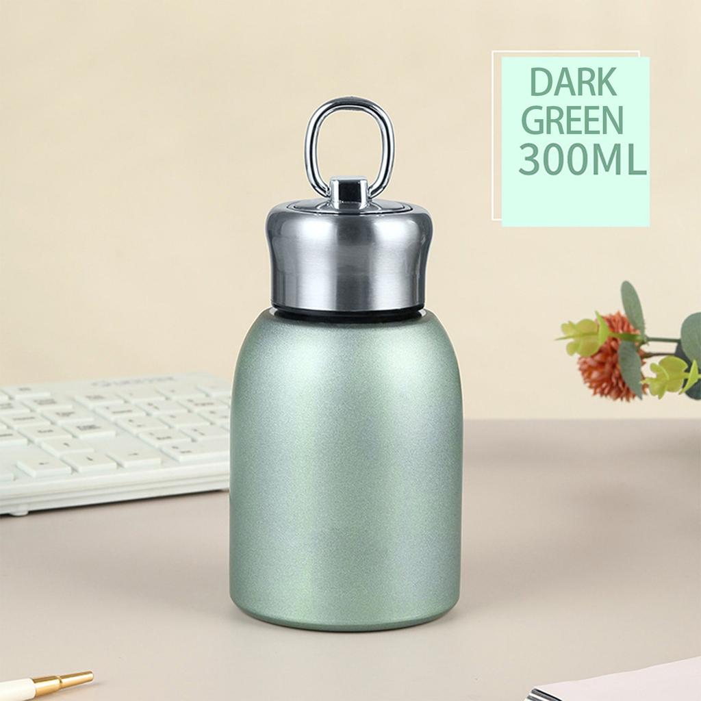 Frosted Puffy Pot Belly Cup 304 Stainless Steel Male And Female Students Vacuum Vacuum Cup Gift Pocket Cup 10.5 Oz