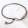 New European and American Knotted Pu Waist Rope for Women Versatile Dress Sweater High-end Decorative Waist Chain for Women