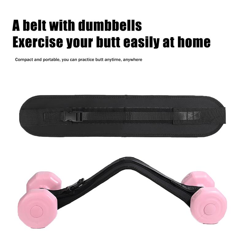 Durable Hip Thrust Belt for Dumbbell Training Non Slip Comfortable Glutes Exerciser Home Gym Muscle Building Accessory