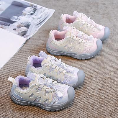 Children's Sports Shoes Breathable Mesh Shoes Casual Shoes Girls Non-slip Running Shoes