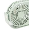 Double Fan USB Charging Fast Heat Dissipation 360 Degrees  Rotation Double Head Fan   Desk Fan for Dormitory Desktop Home