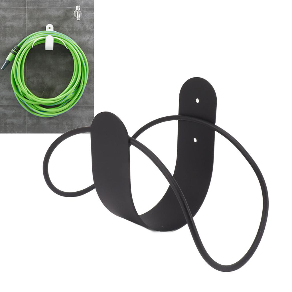 Stainless Steel Garden Hose Bracket Wall Mount Strong Load Bearing Garden Hose Storage Holder Easy To Install Hose Hanger
