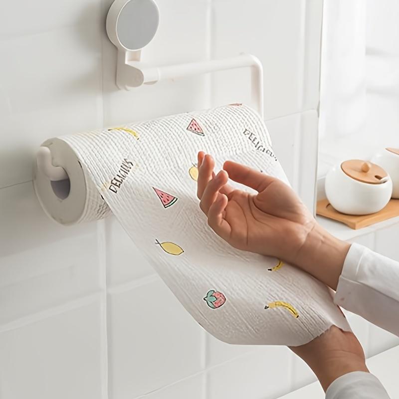 130/165Pcs Reusable Kitchen Disposable Rags Non-Woven Cleaning Cloths Washing Dishcloths Cloth Towels Non-stick Scouring Pads