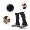 Leg Boot Gaiters Hiking Leg Gaiters Snake Gaiters- Snake Bite Protection for Lower Legs Adjustable Snow Boot Gaiters for Hiking and Snowshoeing
