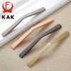 KAK Zinc Alloy Gray Gold Cabinet Handles Drawer Knobs Kitchen Cupboard Door Pulls Fashion Furniture Handle Cabinet Hardware