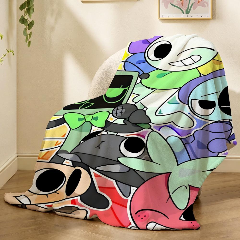 Dandys World Game Throw 240g flannel blanket, suitable for sofas, beds, offices,  exquisite gift blankets