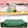 Cubierta protectora para arenero cuadrado de jardín infantil, impermeable y a prueba de polvo.