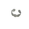 Elegant Spiral Metal Texture Open Bracelet - Stylish, Versatile, Luxurious Hand Jewelry for Women